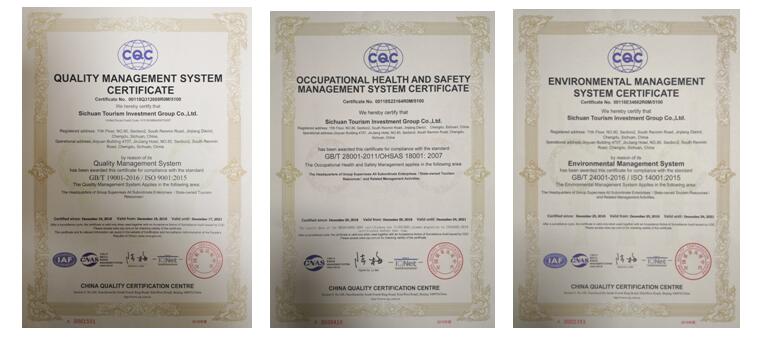 凯时尊龙人生就是博 ISO9001质量治理系统、OHSAS18001职业康健清静治理系统、ISO14001情形治理系统证书乐成取证