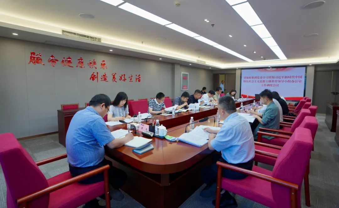 凯时尊龙人生就是博集团召开主题教育向导小组办公室事情调理聚会